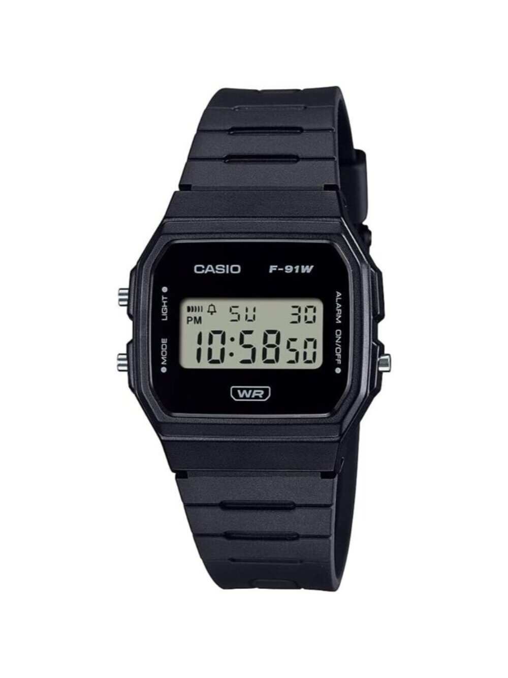 Casio Men's Black F-91WB Series Environmentally Friendly Resin Digital Watch
